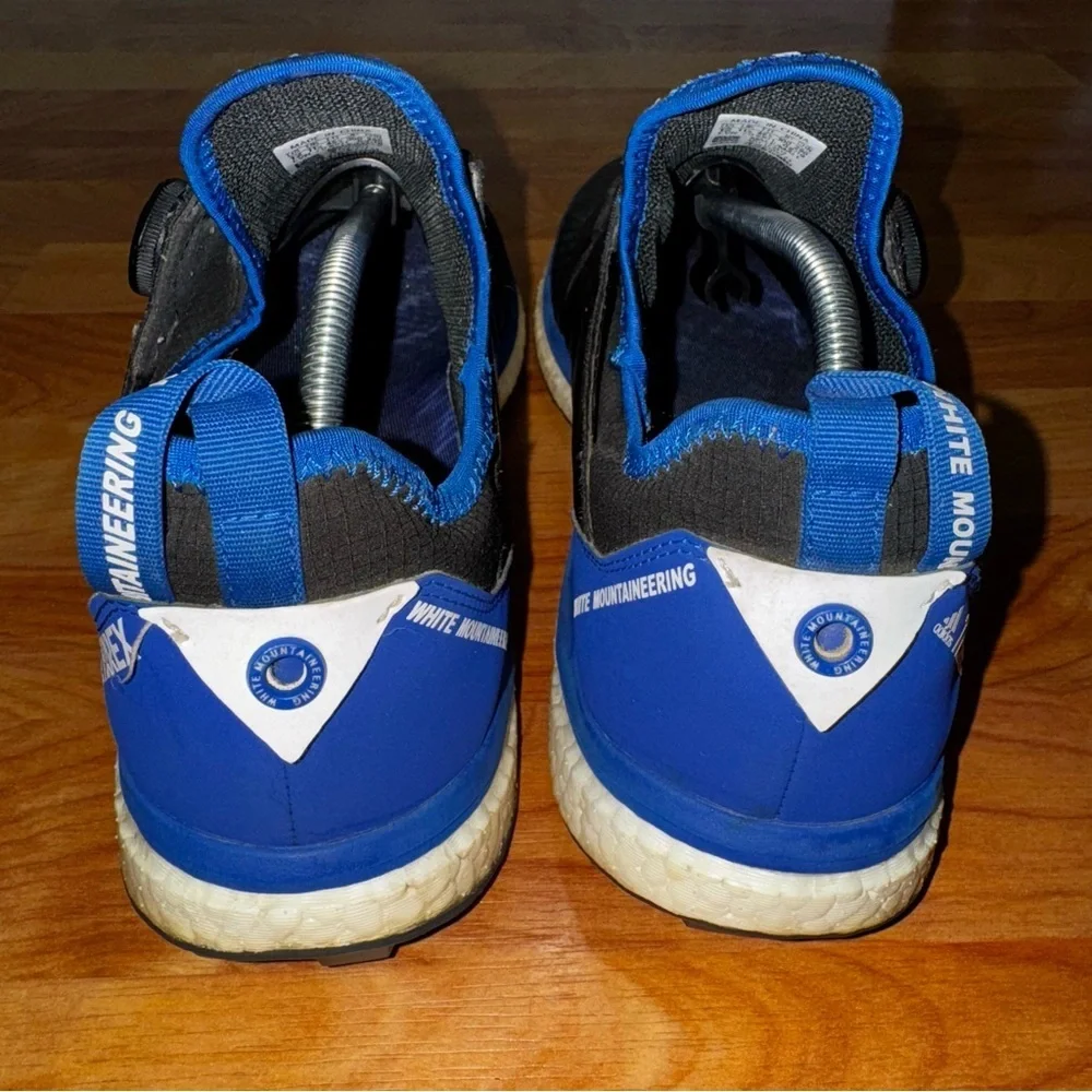 Rare Adidas White Mountaineering x Terrex Agravic Boa Black Royal Size 12